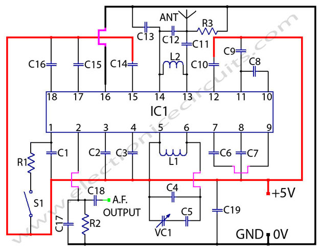 TDA7000 und NF Verstärker (TBA 820 M) - Mikrocontroller.net