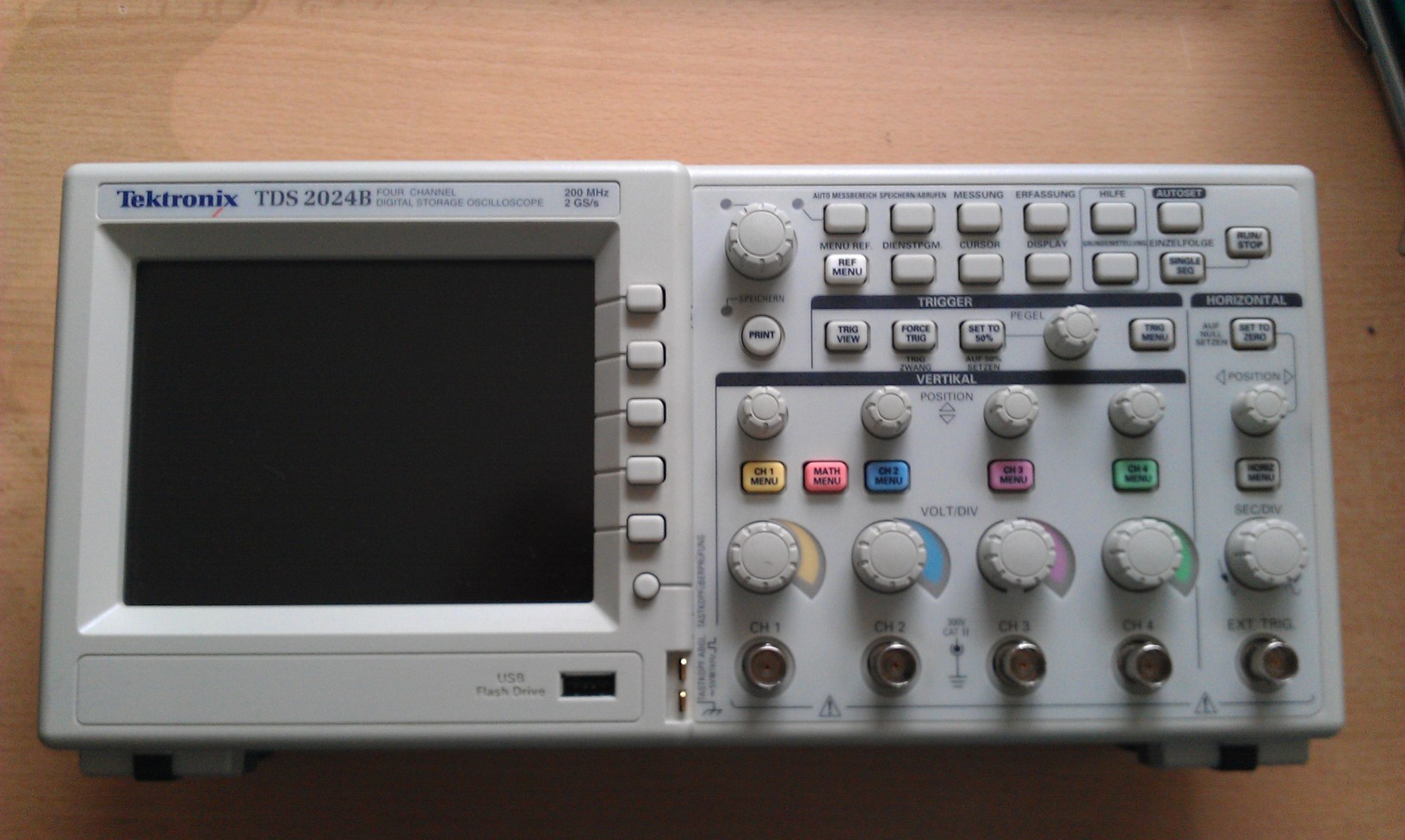 [V] Tektronix TDS 2024B Digitalspeicheroszilloskop