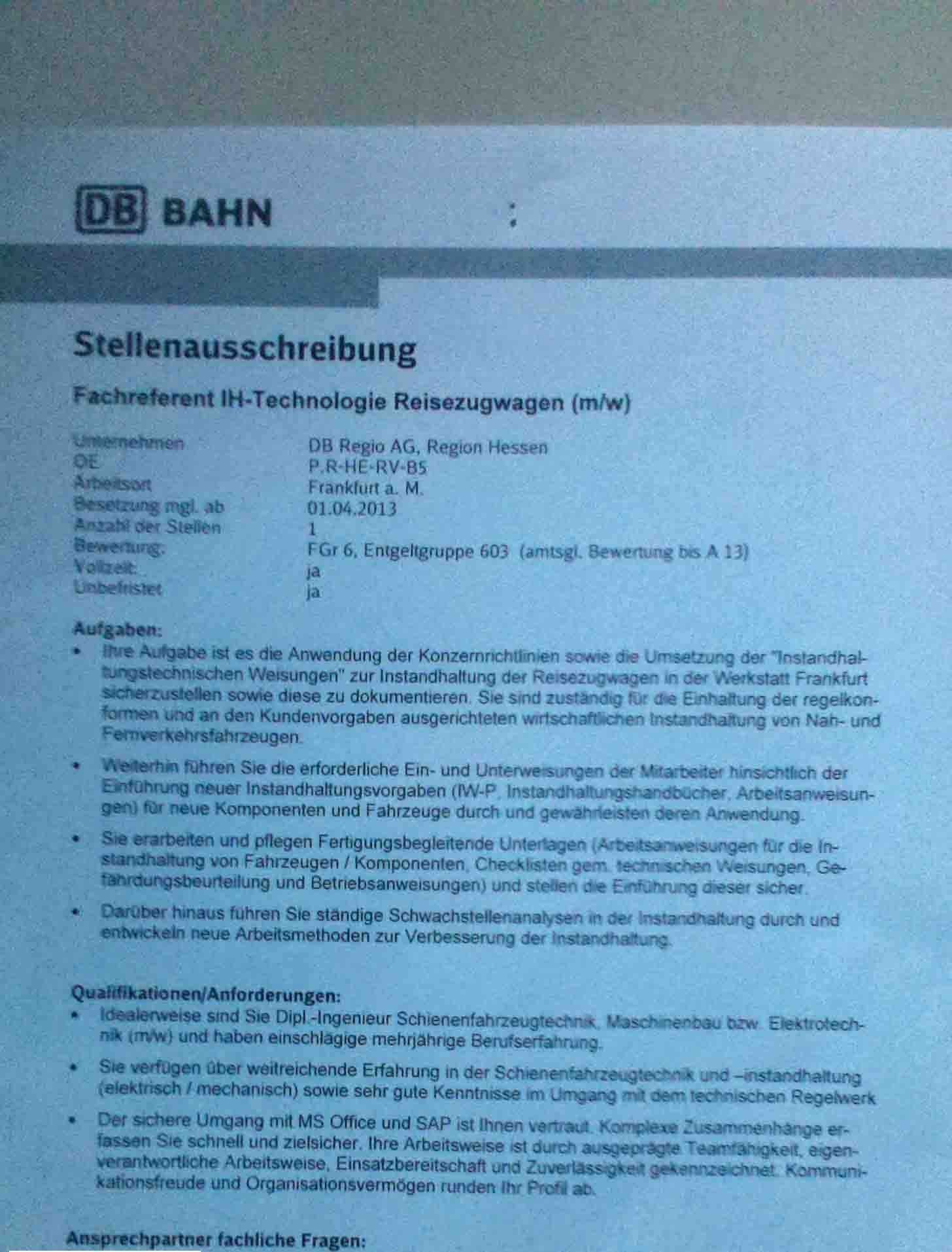 Entgelttabelle Deutsche Bahn AG [Seite 3] Forum