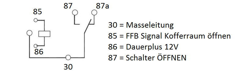 Relais soll einfach nur Masse durchschalten ...