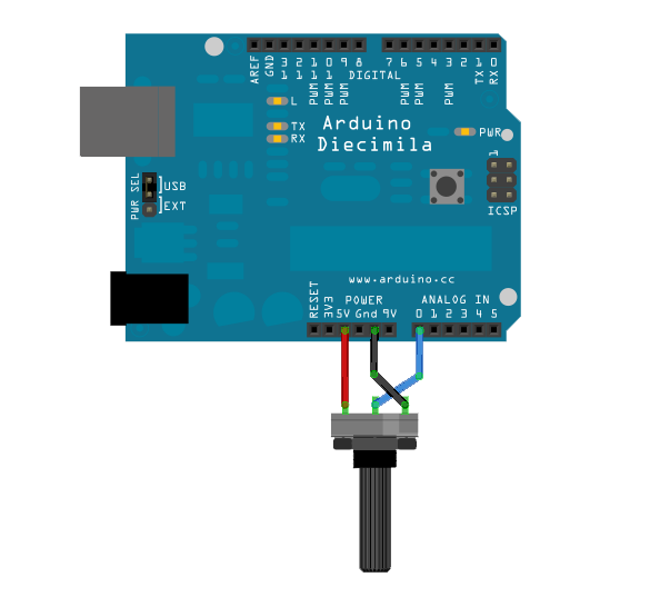 Arduino Uno Poti - Mikrocontroller.net