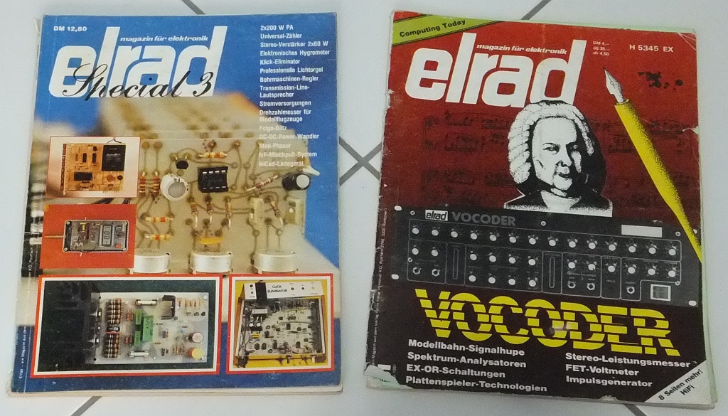 [V] Elektronik-Zeitschriften Elrad, ELO, Elex - Mikrocontroller.net