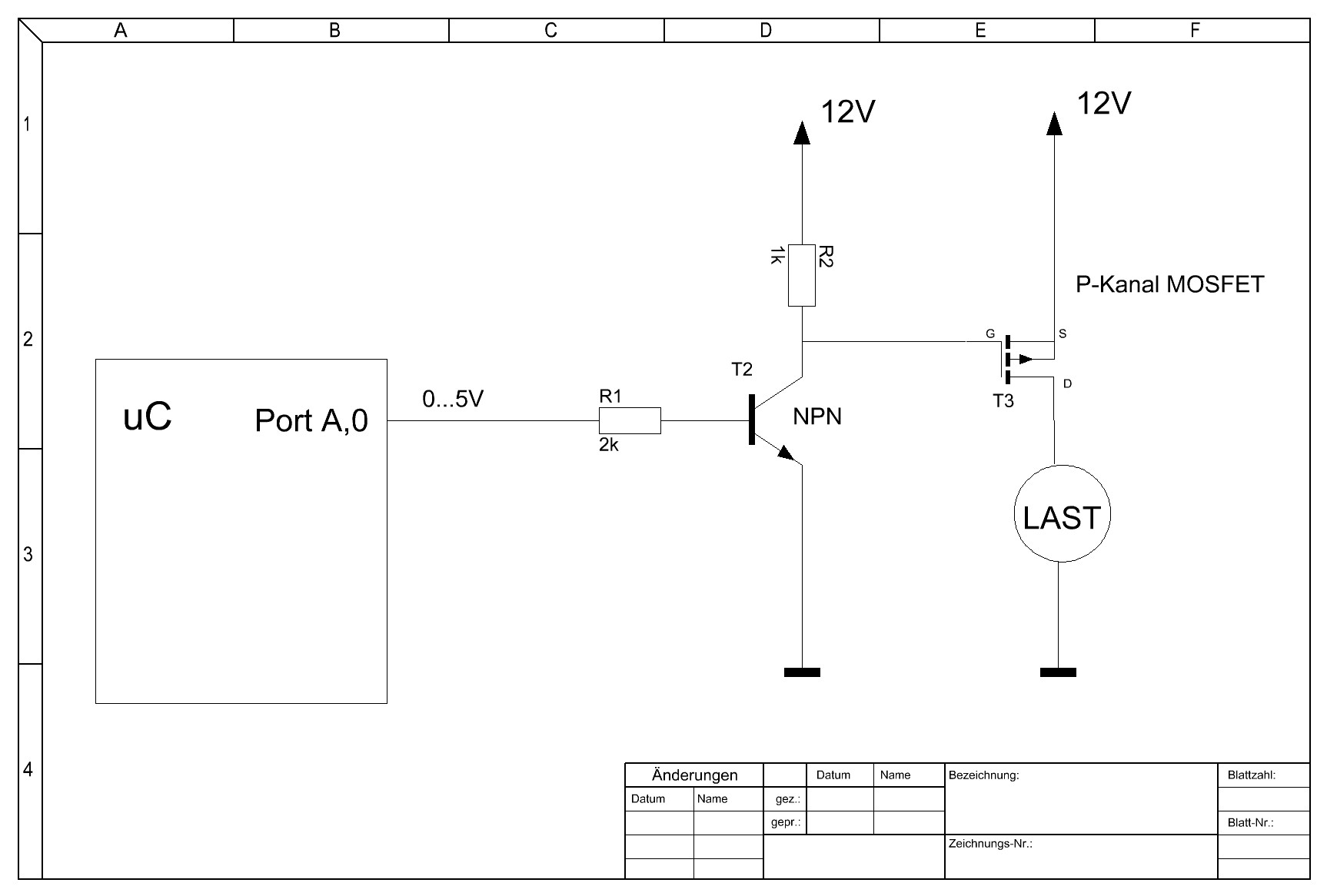 P Kannal Mosfet Mit Optokoppler Ansteuern