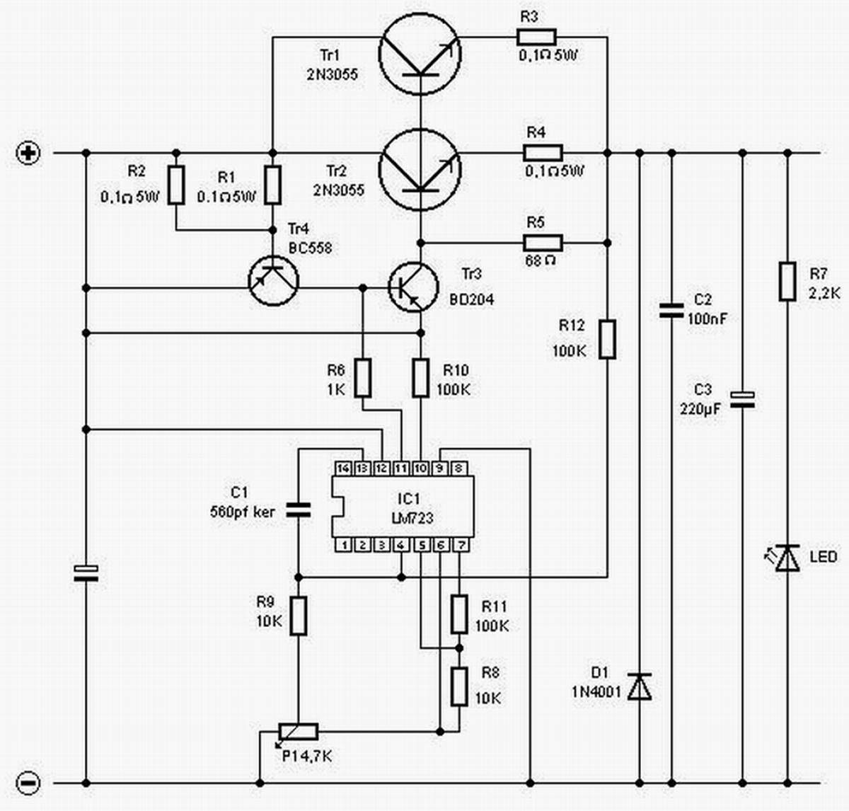 Schaltplan Netzteil - Wiring Diagram