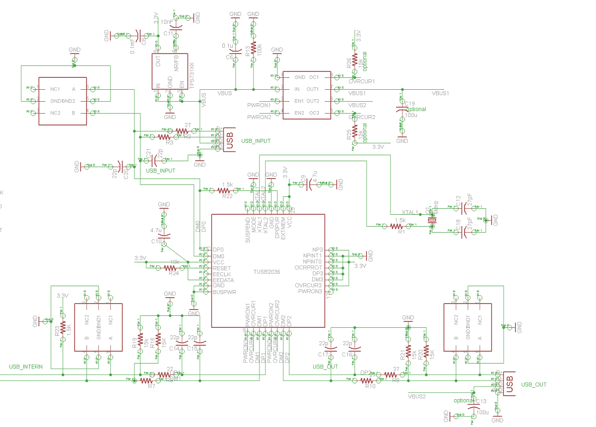 USB-Hub mit angeschl. internen Gerät nicht erkannt ...