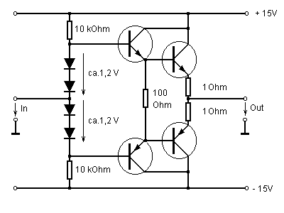 Transistor-Audioverstärker - Mikrocontroller.net