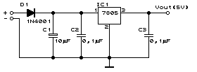 Schaltplan Spannungsregler