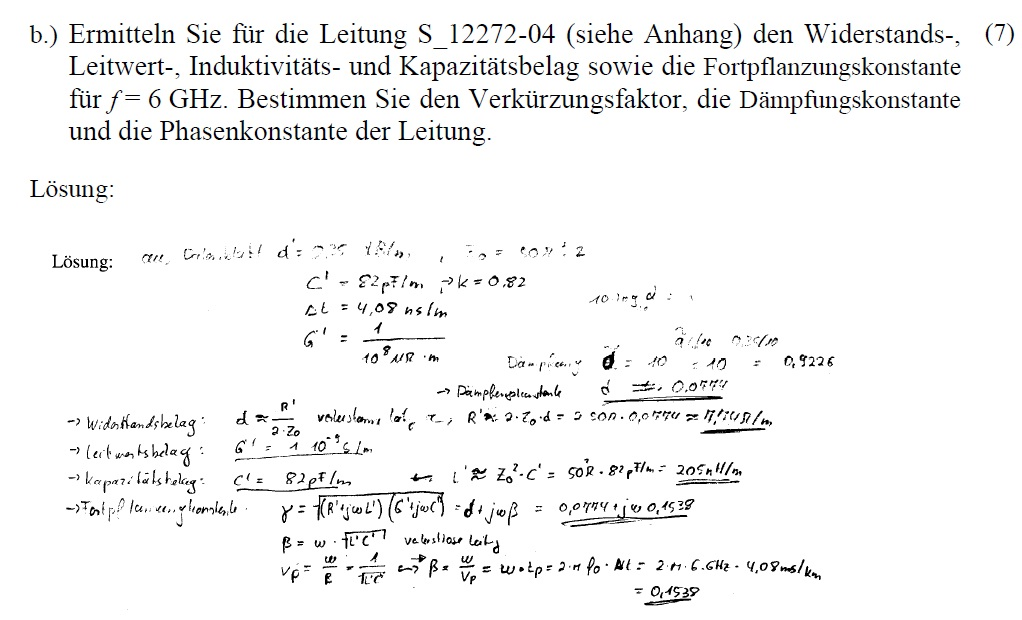 Koaxleitung berechnen - Mikrocontroller.net