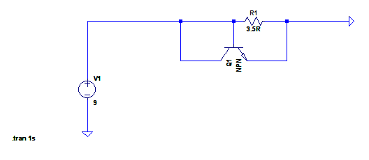 Strombegrenzung mit Transistor 