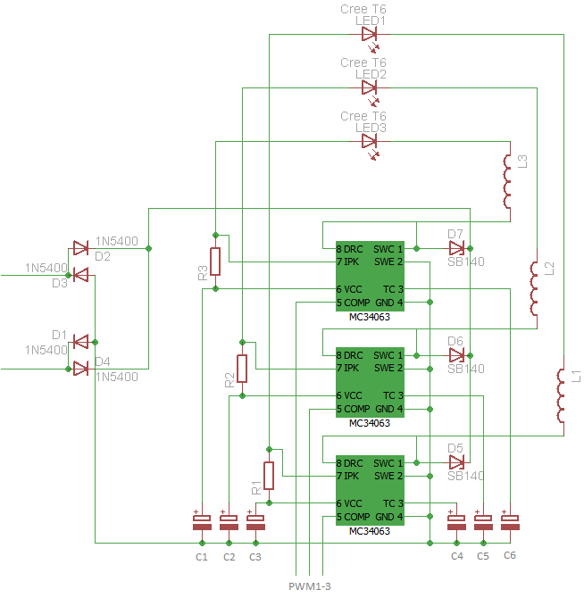 LED an 12Volt 1A Netzteil - Mikrocontroller.net