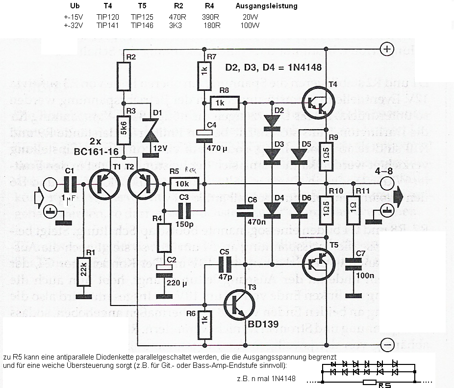 Audio Verstärker Problem Frequenzgangkompensation ...