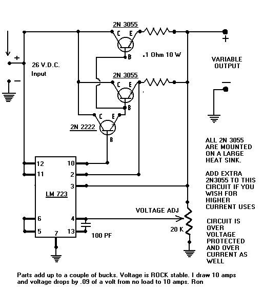 Schaltplan Netzteil 12v - Wiring Diagram