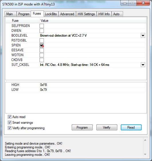 Tiny13 mit PWM und Timer - Mikrocontroller.net