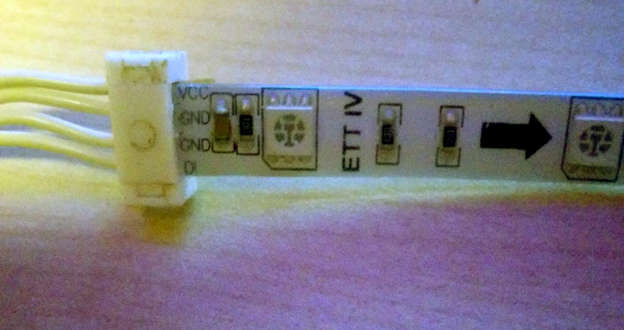 Help LED Streifen an RGBW Controller - geht net - warum ...