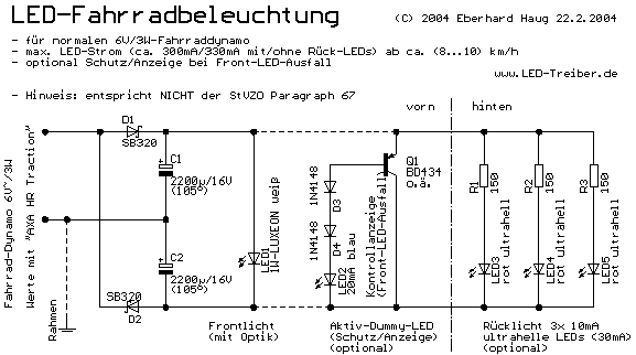 6V > 12V Dynamo