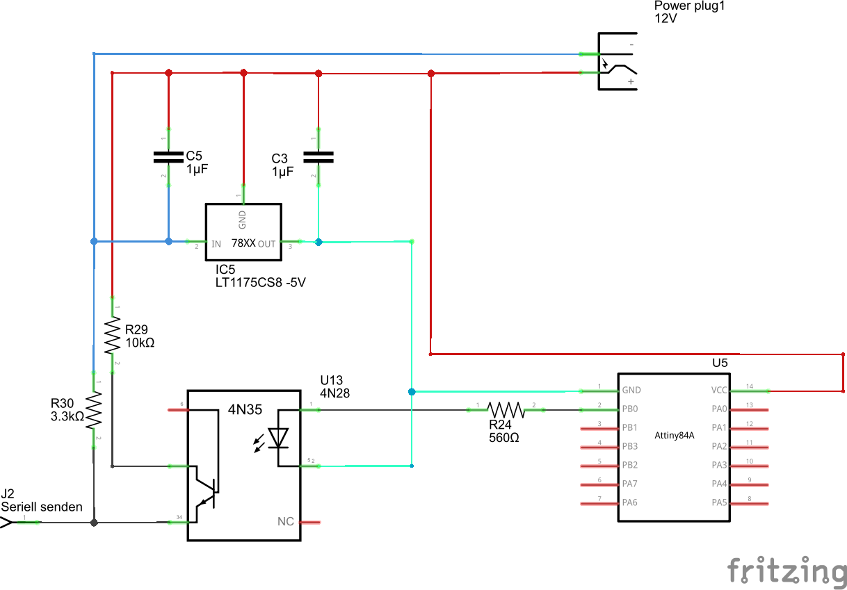 Spannungsteiler 12V 5V