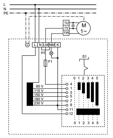 Stufentrafo 5 fach wie anschließen - Mikrocontroller.net