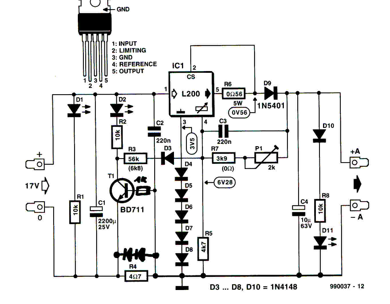 Bleiakku-Laderegler mit L200 - Fragen - Mikrocontroller.net