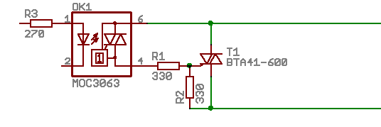 Kompozisyon makale Uygunsuz  Halbleiterrelais (Solid State Relay) für Drehstrom bei 500W Last -  Mikrocontroller.net
