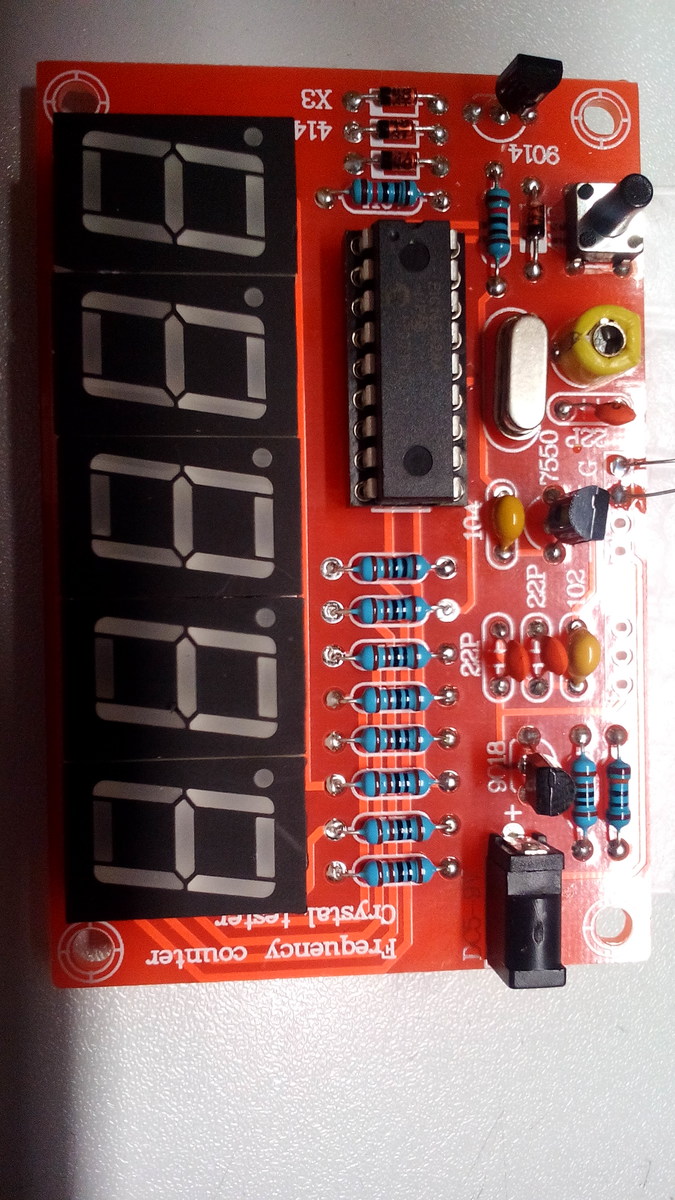 Schaltplan Frequenzzähler - Mikrocontroller.net