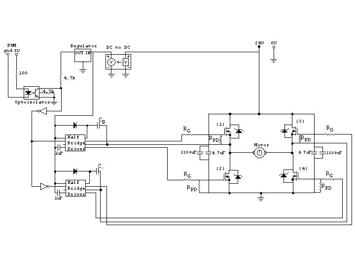 H-Brücke für Motorsteuerung PWM-Eingang - Mikrocontroller.net