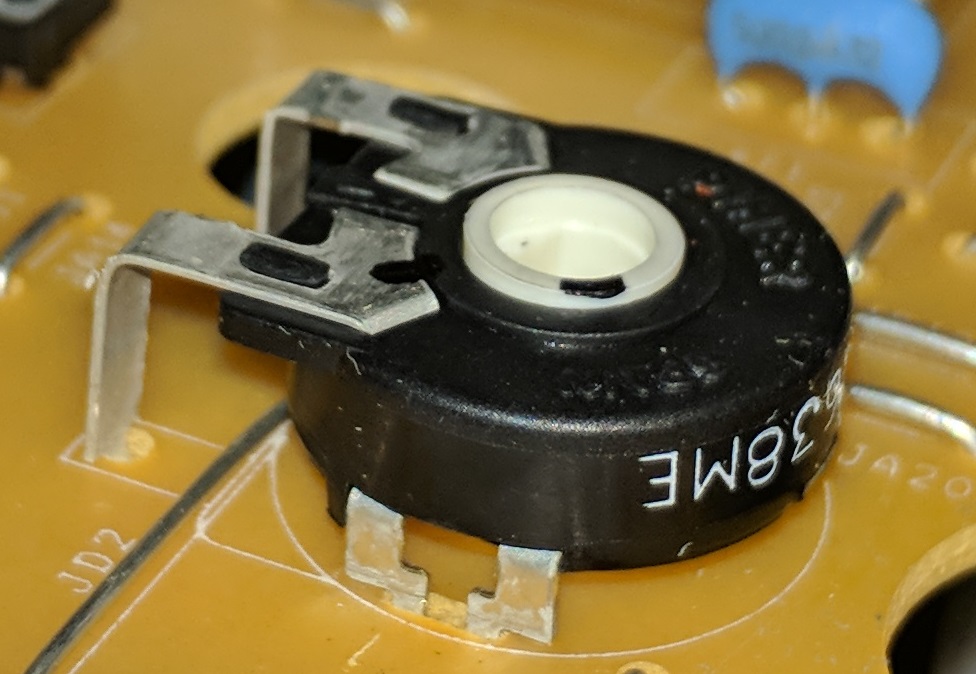 Potentiometer Zahnrad für  Vorwerk Thermomix TM31 