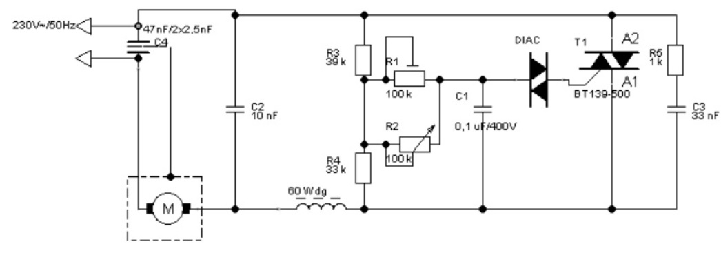 DC Motor für TWI enstören 