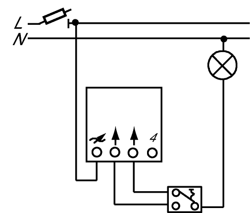 LED Dimmer für Wechselschaltung per Taster