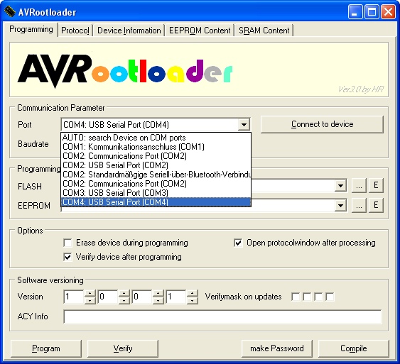 Uart Bootloader Avr