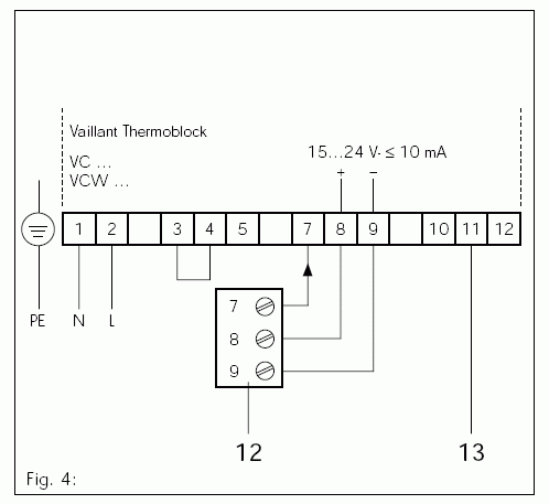 000693 Vaillant Außenfühler Außentemperaturfühler Fühler als