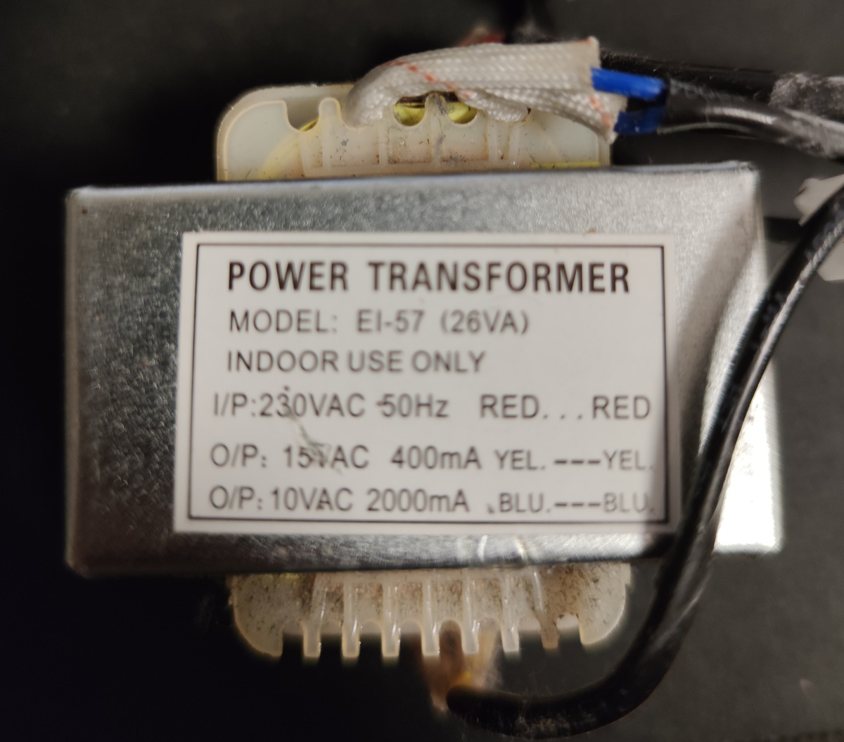 Transformator gesucht 230V zu 15VDC 0.5A und 10V DC 2A