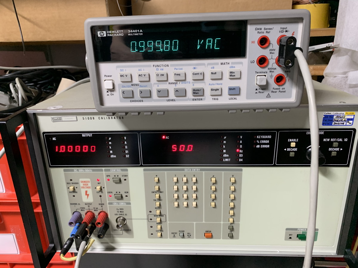 [V] HP 34401A Digital Multimeter, 6½ Digit