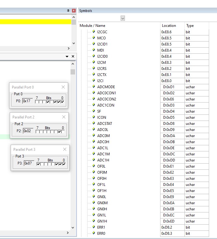 Keil uvision v5 debug system viewer problem mikrocontroller