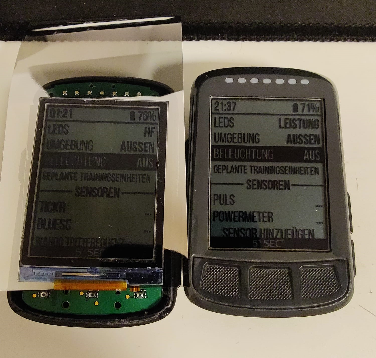 wahoo elemnt bolt waiting for sync