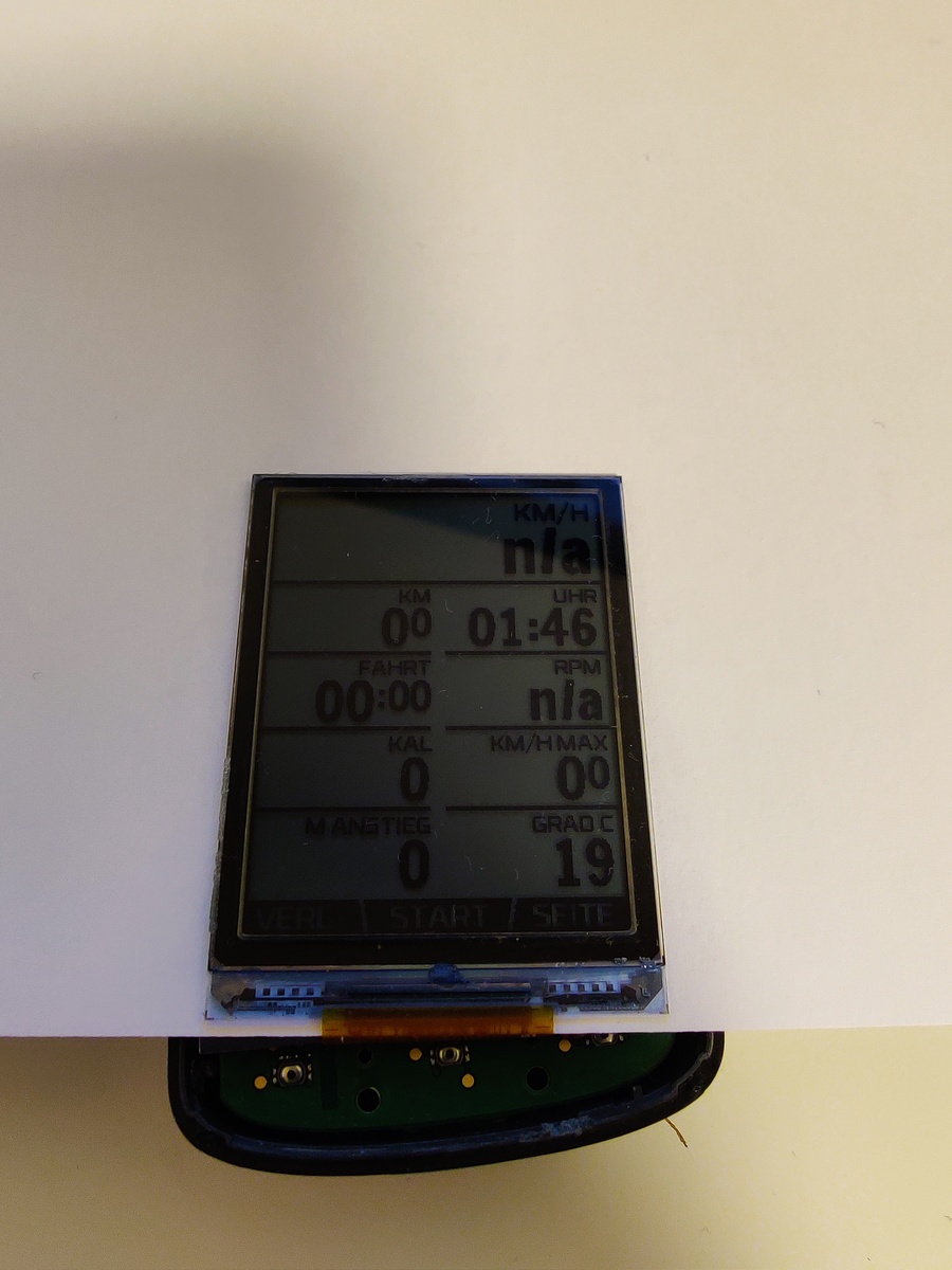 wahoo elemnt bolt change display