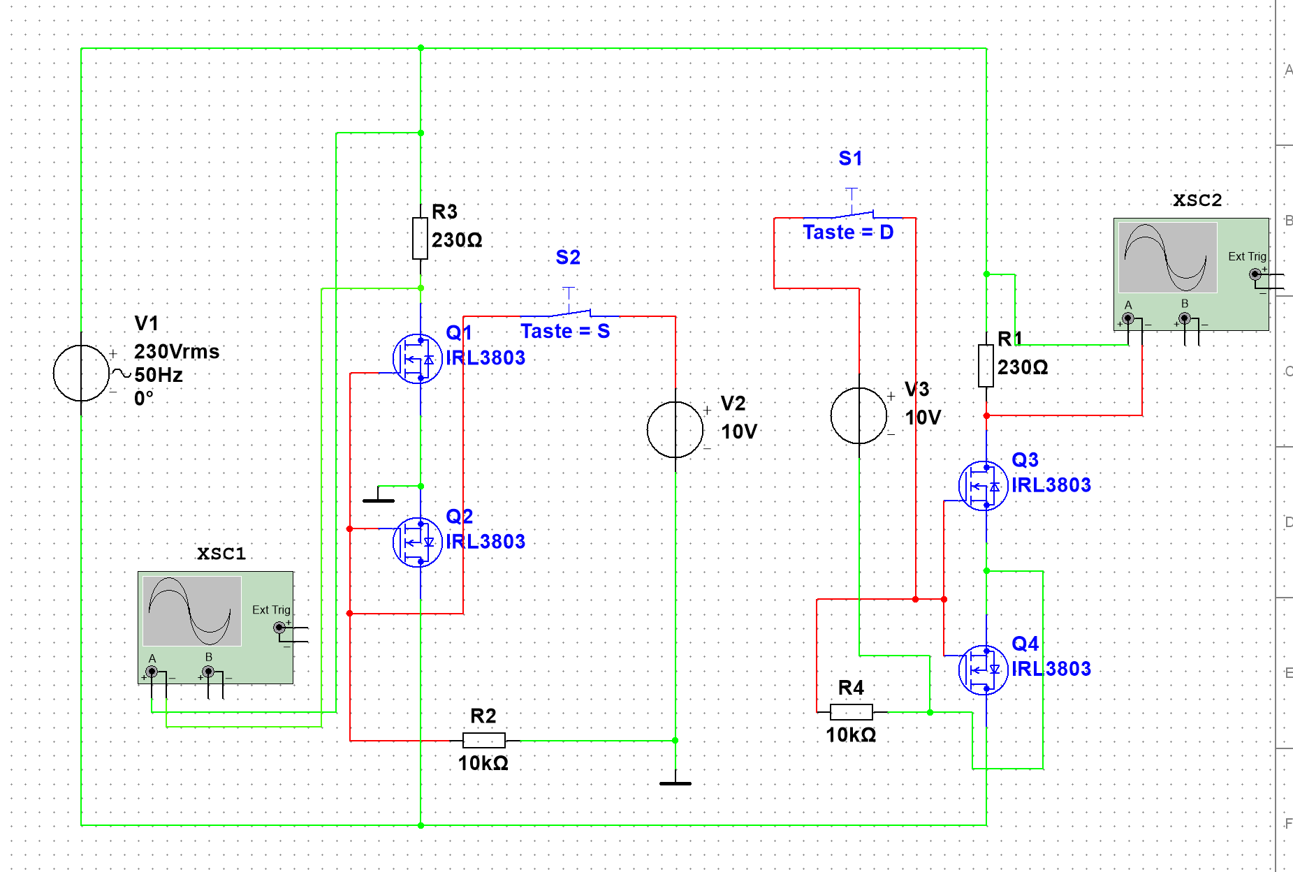 Optimierung und Schutz eines mehrkanaligen Phasenabschnittdimmers 