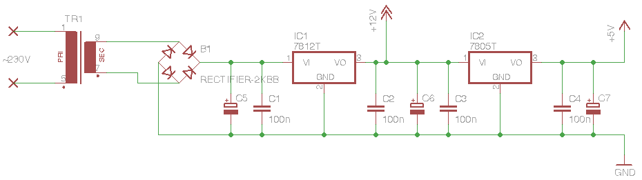 Trafonetzteil +5V und +12V - Mikrocontroller.net