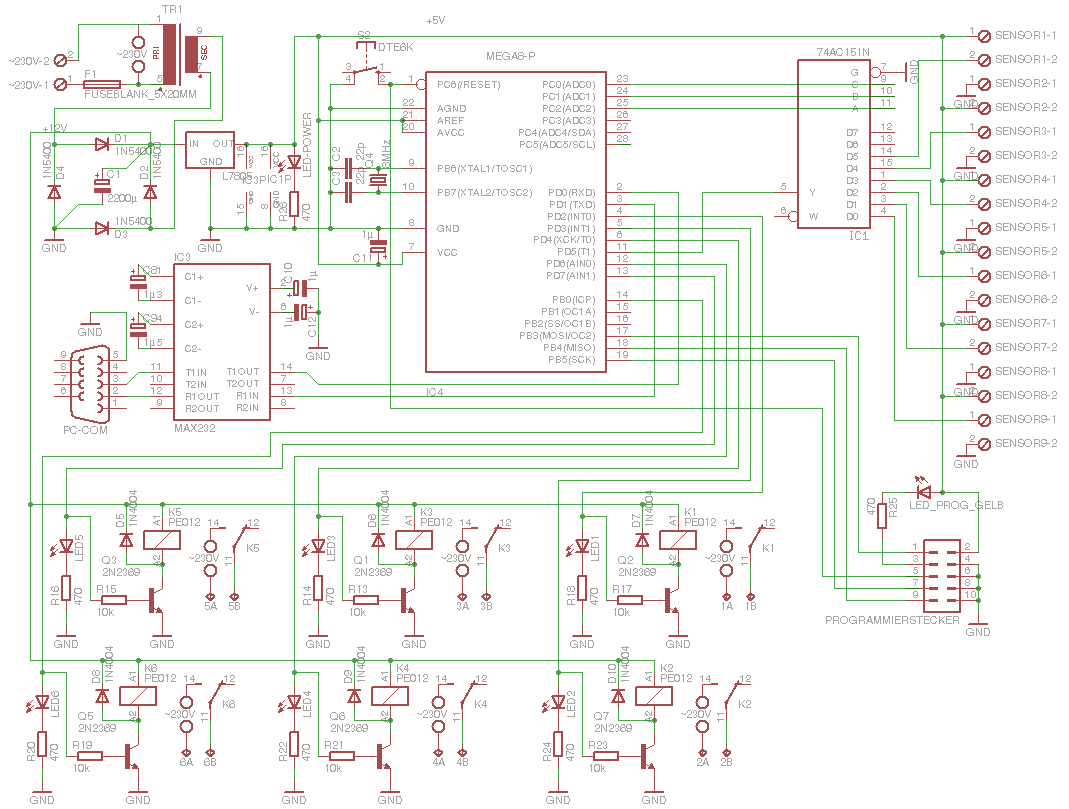 Sicherheitsschaltung el. Kraftstoffpumpe 12V - Käfer u.a.