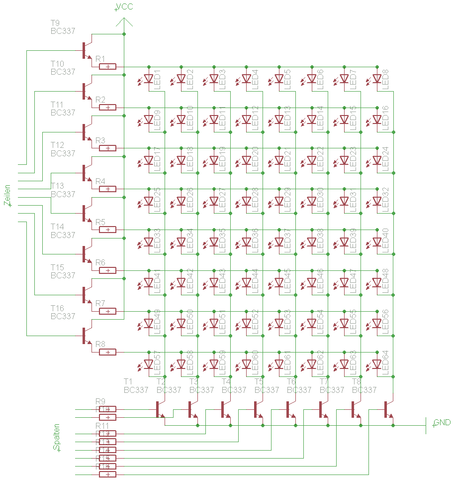 Fragen zur LED-Matrix - Mikrocontroller.net
