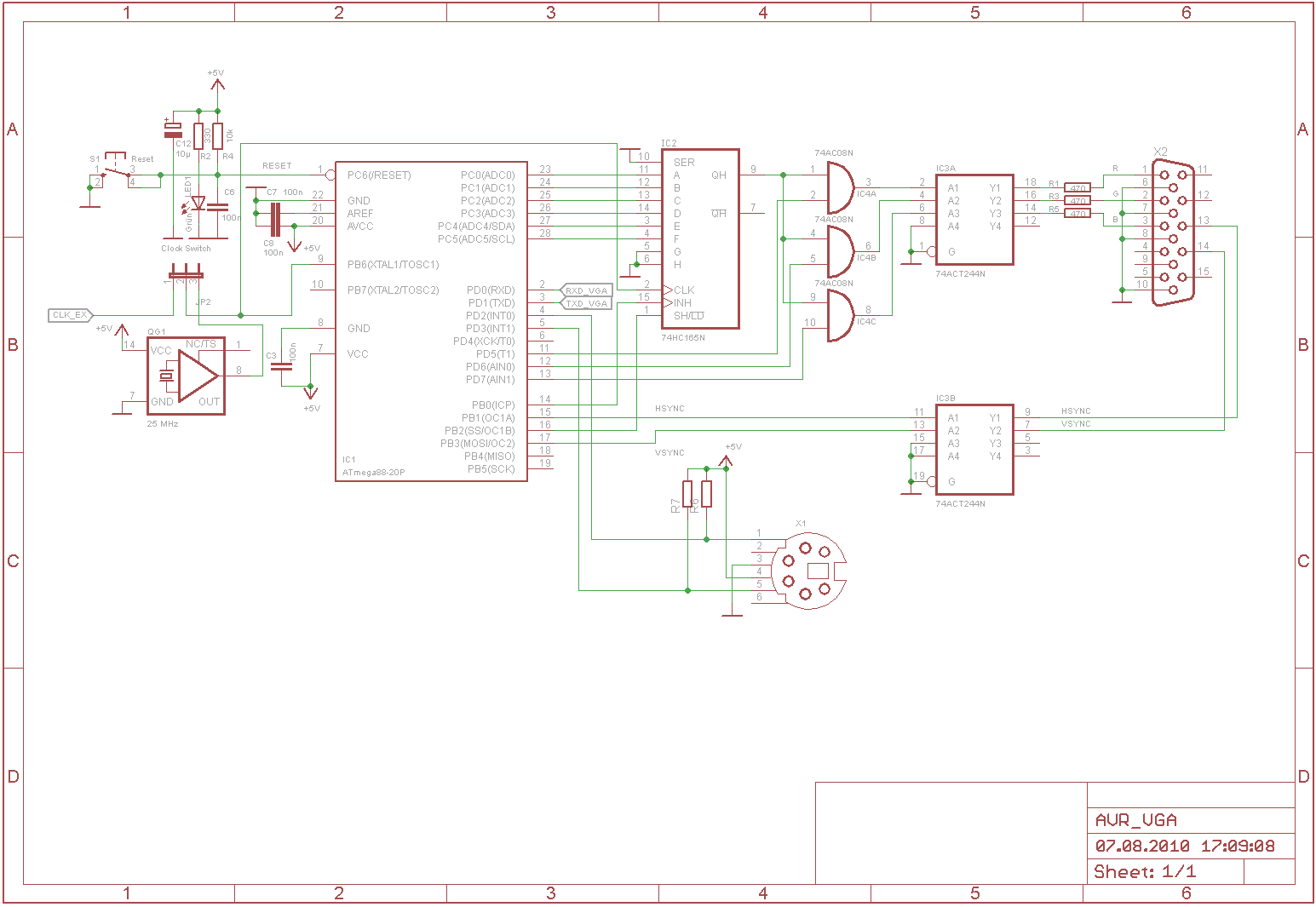 AVR VGA