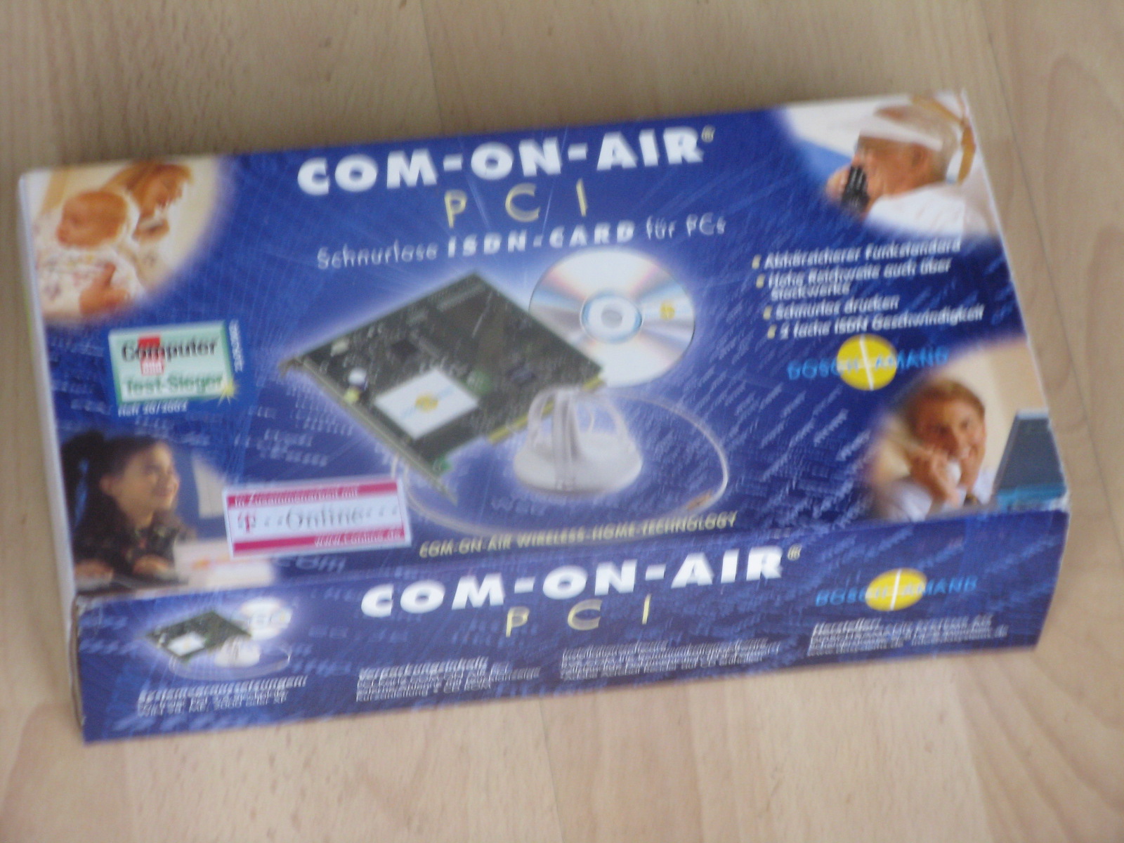 [V] DECT PCI-Karte Com-On-Air - Mikrocontroller.net