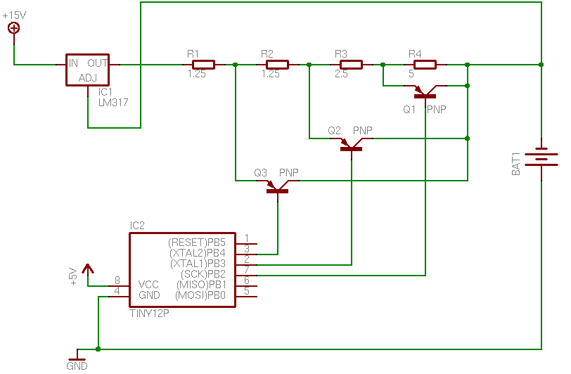 Strombegrenzung für 24V / 200mA 