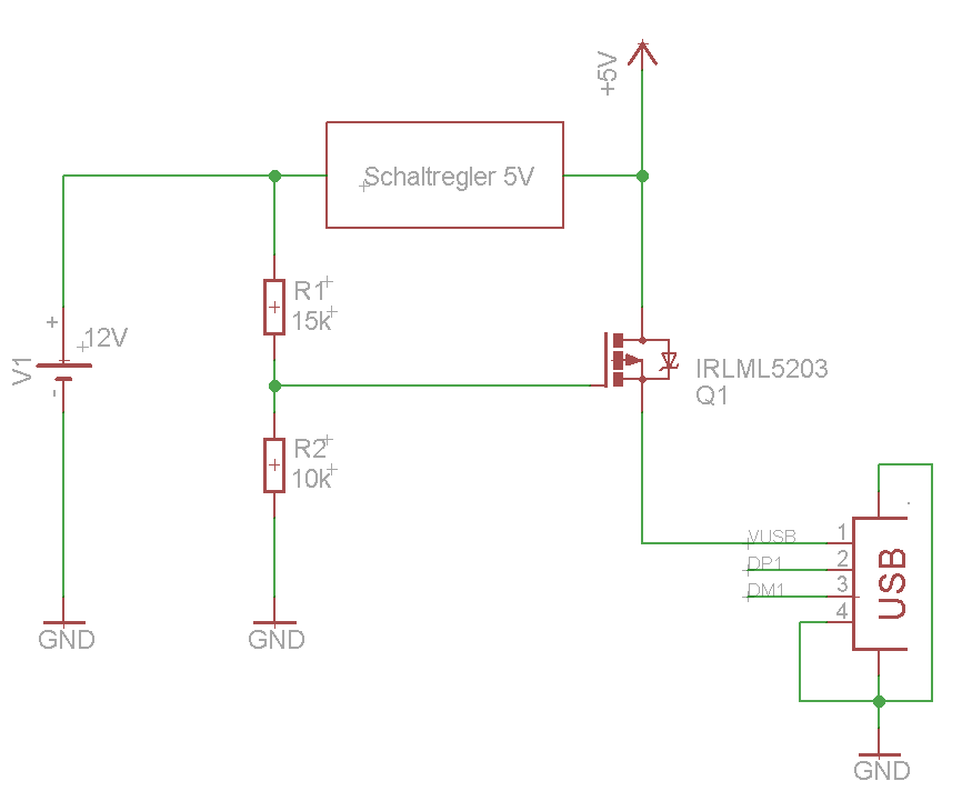 2 Spannungen mit Mosfets schalten 