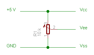 Beschaltung von Vee=V0