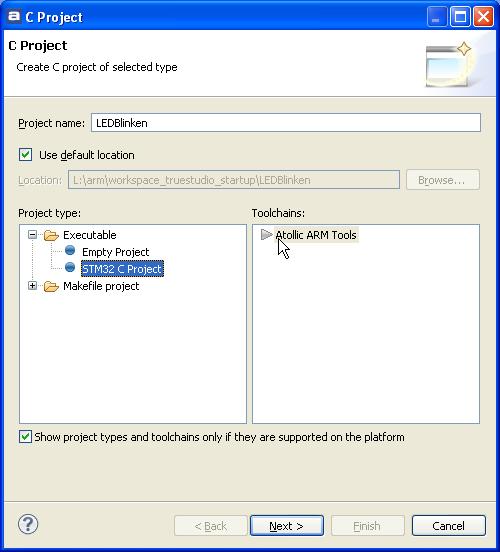 Truestudio new c project wizard1.JPG